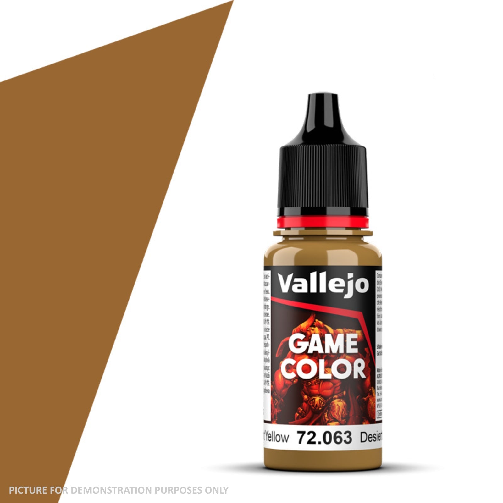 Vallejo Game Colour - 72.063 Desert Yellow 18ml